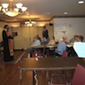 Photo of Vespers service at Serenity Gardens