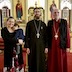 Photo Popadija Dragana, Teodora, Father Vjekoslav, and Bishop Mark during St Michael's Day