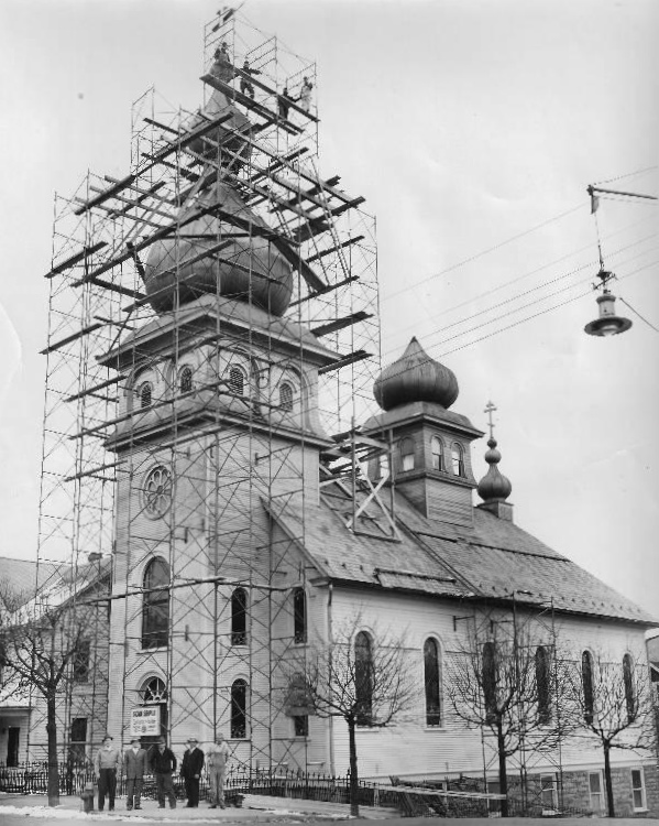 Church construction photo