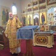 Photo of Fr. Michael's retirement service