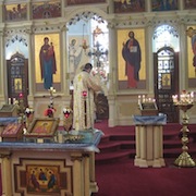 Photo of Fr. Michael's retirement service
