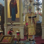 Photo of Fr. Michael's retirement service