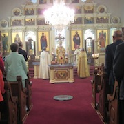 Photo of Fr. Michael's retirement service