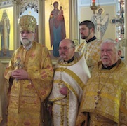 Photo of Fr. Michael's retirement service