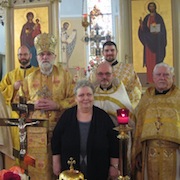 Photo of Fr. Michael's retirement service