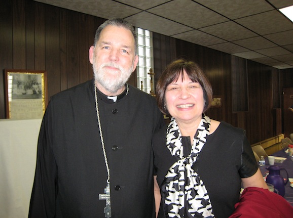 Photo of meal after lenten mission service