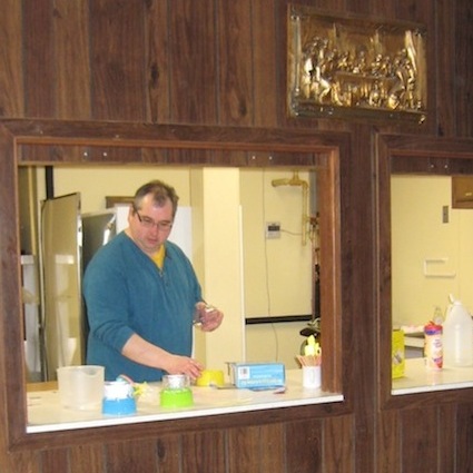 Photo of Easter egg dyeing