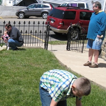 Photo of Pascha egg hunt