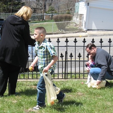 Photo of Pascha egg hunt