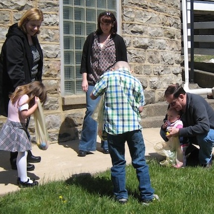 Photo of Pascha egg hunt