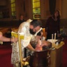 Ally Photini Mackey baptism photo