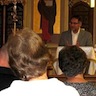 Photo of lecture by Dr. Harry Boosalis