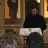 Photo of lecture by Father Andrew Stephen Damick