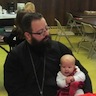 Photo of parishoners receiving communion