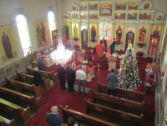 Photo of the 2015 Nativity service