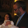 Photo of the baptism service of Daniella Roper