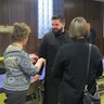 Photo of fellowship following Lenten Vespers