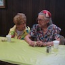 Photo of parishioners socializing during the parish picnic