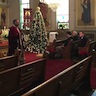 Photo of Father John, Matushka Suja, Sophia, Sam, and Sneha