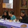 Photo of parishioners at our Lenten potluck dinner