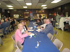 Photos from a breakfast served in honor of the parish's veterans