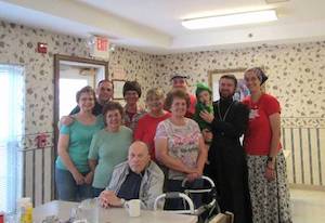Photos of our picnic for the residents of Serenity Gardens assisted living facility