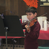 Photo from David Nemoianu's violin recital