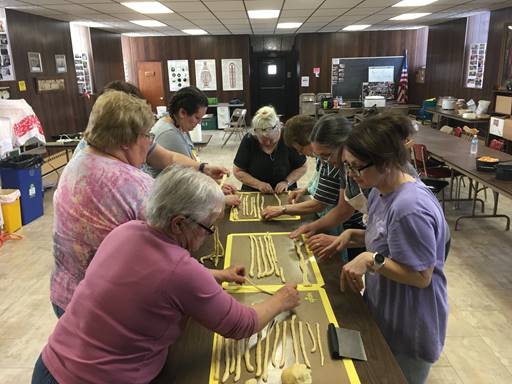 Photos of our Paska baking class