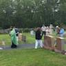 Photo from the blessing of parish grave sites