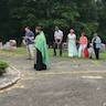 Photo from the blessing of parish grave sites