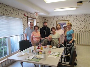 Photos of our picnic at Serenity Gardens Assisted Living Facility