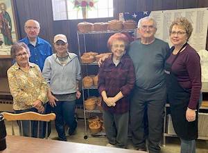 Photos from our annual paska-baking effort.