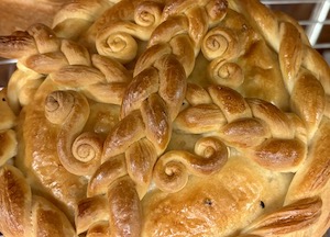 Photos from our Paska-baking class on March 21st, 2026